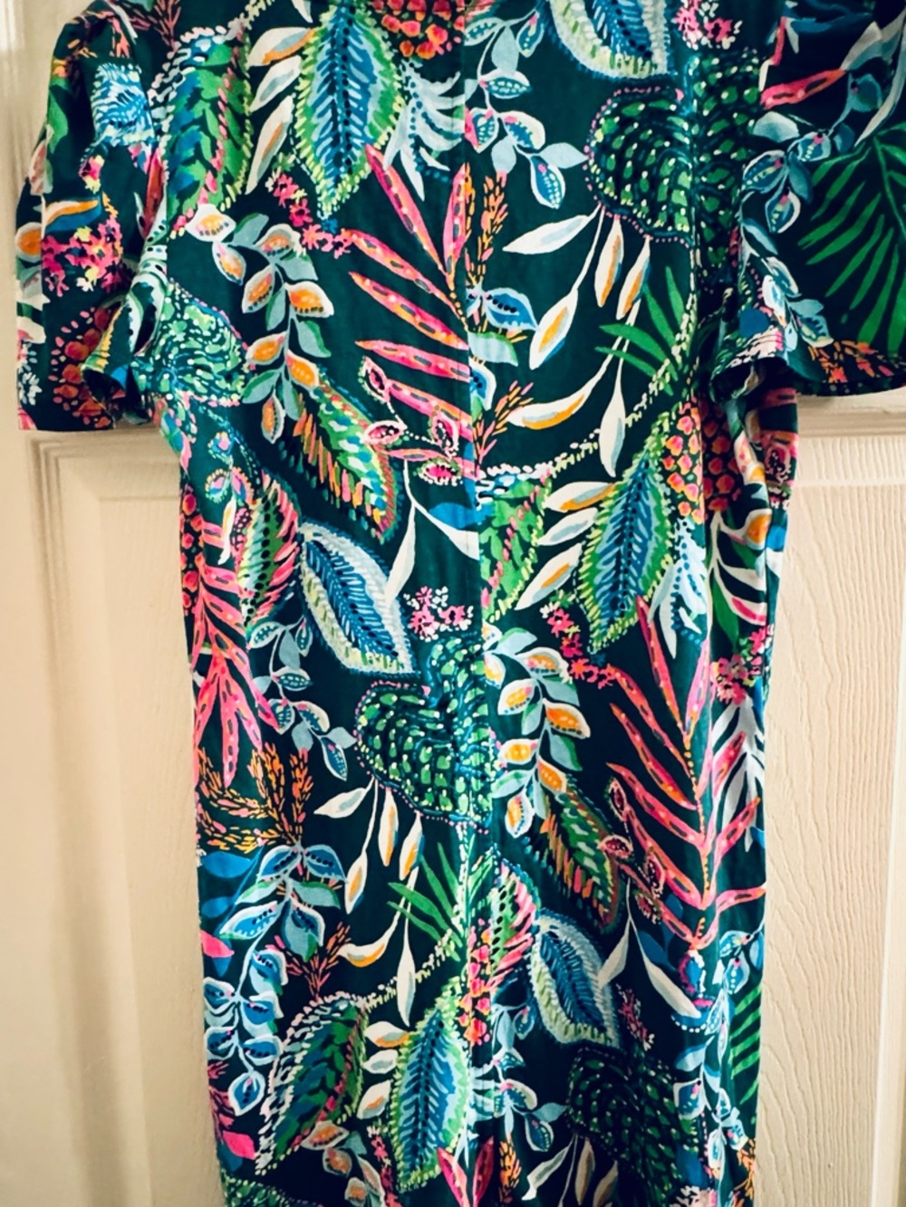 Lilly Pulitzer Aleece Jungle Print Mini Dress L - Picture 4 of 7